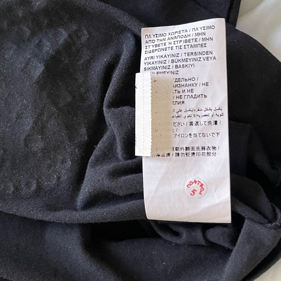 Love Moschino T-Shirt Dress Sz 6 ‘Punk Cake" Black Graphic Gold Studs Goth-nwt - Picture 5 of 9